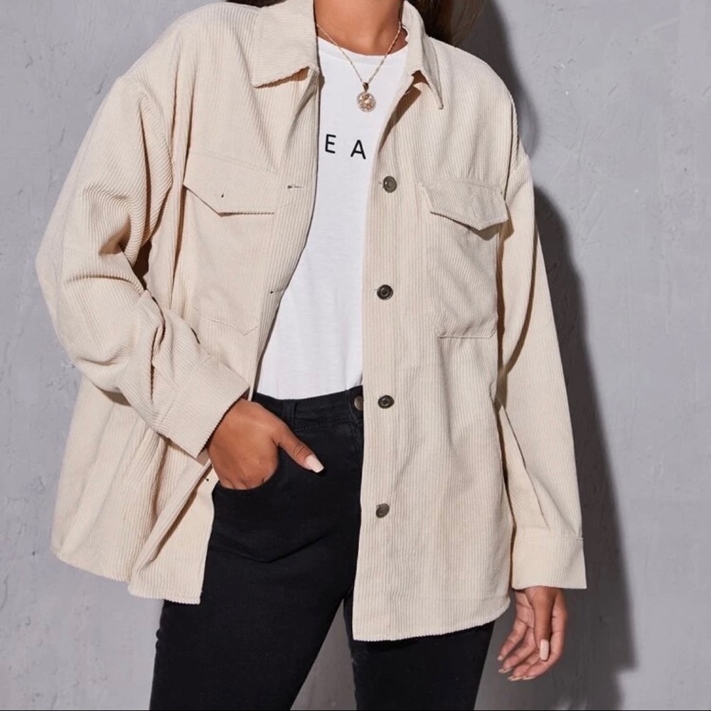 Newly bought drop shoulder jacket